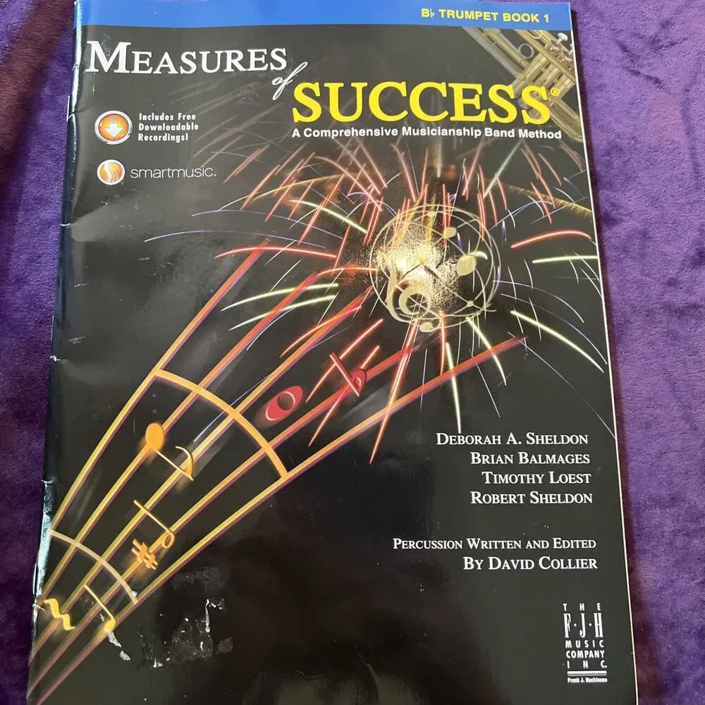 Measures of Success Trumpet Book 1 by Brian Balmages (2023, Trade Paperback)